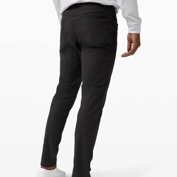 Lululemon ABC Pants Black Size 40x32 Slim Utilitech Stretchy Casual - Picture 2 of 13
